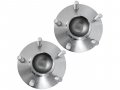 Rear Wheel Bearing Hub Assembly Set Of 2 Compatible With 2004-2013 Mazda 3 4-wheel Abs