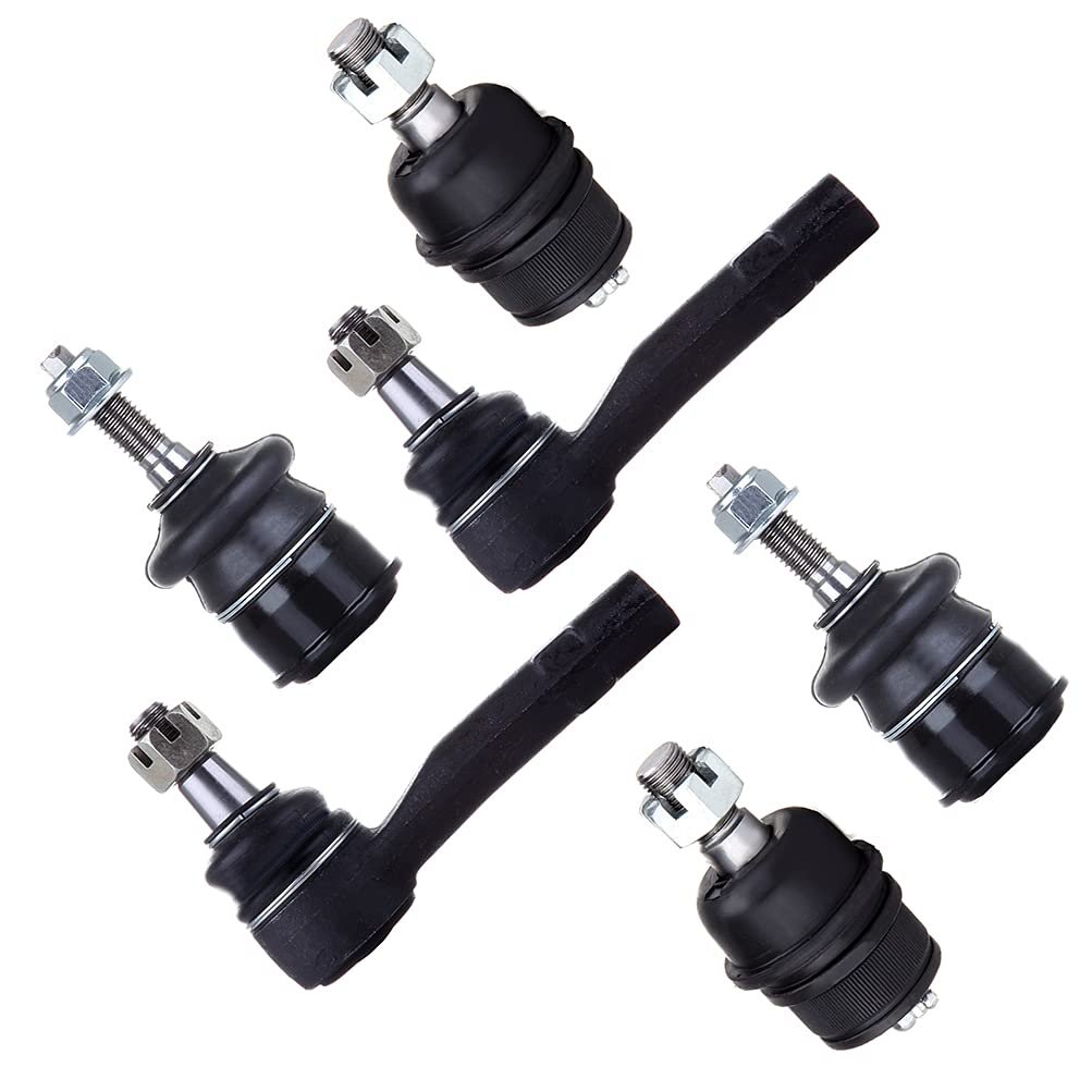 6pc Ball Joint And Tie Rod End Kit For Ford Explorer Mercury Mountaineer 2002-2003 Es3461 K80008 K8695t Front Upper Lower Outer