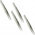 4 Anti Magnetic Tweezers Clock Parts Movement Tools 