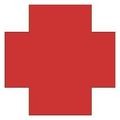 Reflective Stickers Hard Hat Decals Red Cross 