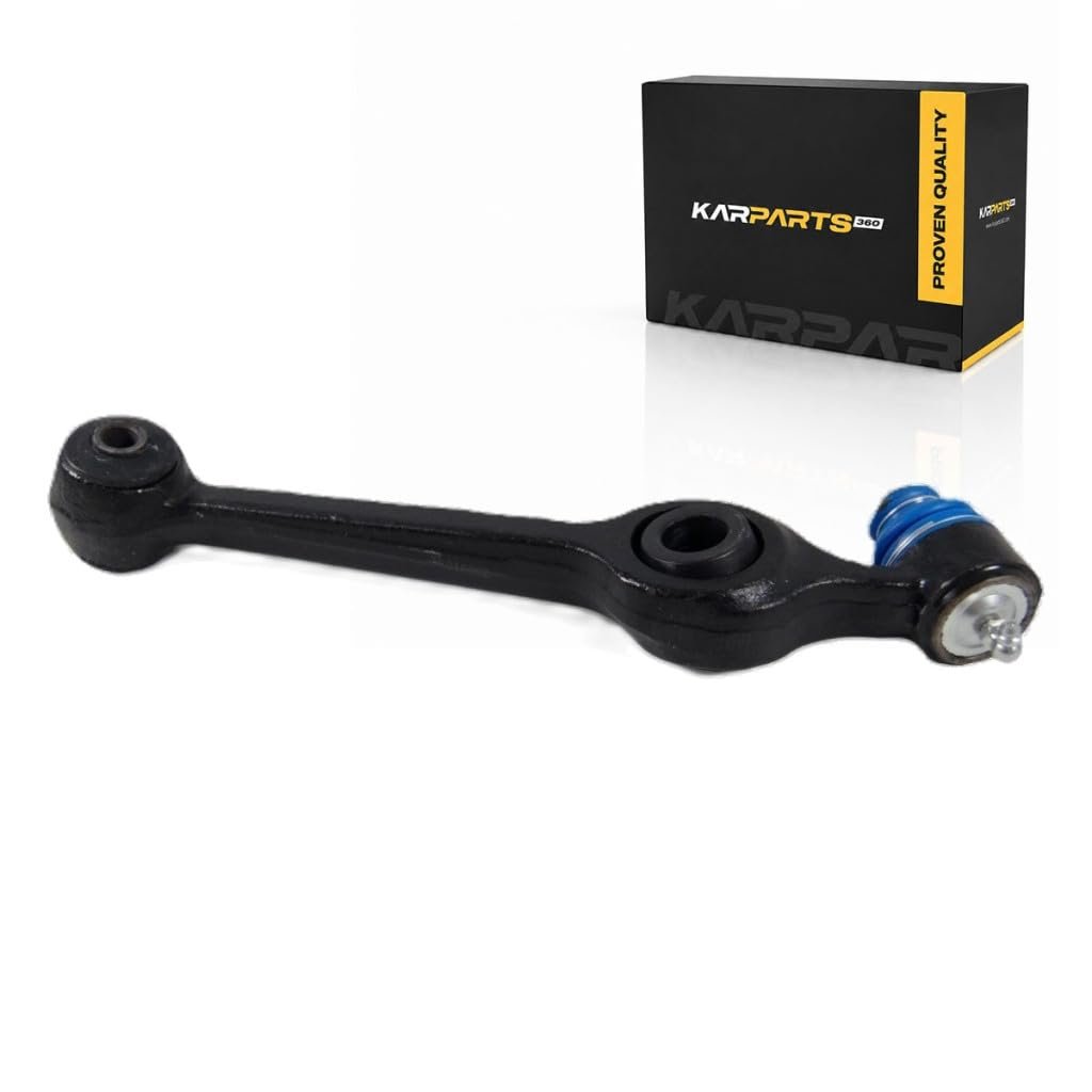 Ford Tempo 1994 Control Arm And Ball Joint Sintered Metal Bearing Blue Boot Grooved Stud Rubber Bushing Black