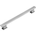 Cosmas 702-192sn Satin Nickel Contemporary Cabinet Hardware Handle Pull 7-1 2 Inch 192mm Hole Centers 