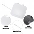 Acropix Front Car Bumper Tow Hook Cover Towing Eye Cap Fit For Mercedes Benz Gla 250 Pack Of 1 White
