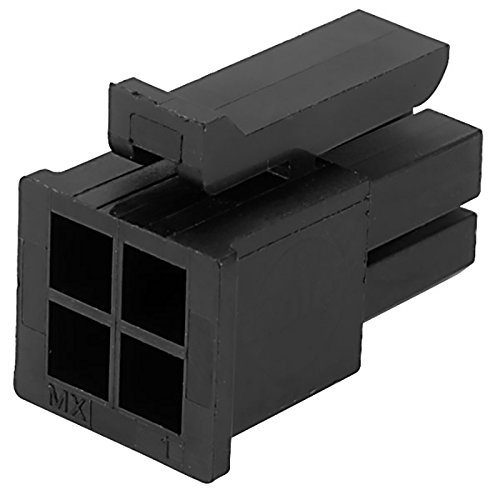 Molex Micro-fit 3 0 Dual Row 4 Circuits Male Female Receptacle Plug W Terminal Sockets Pack Of 5 Set