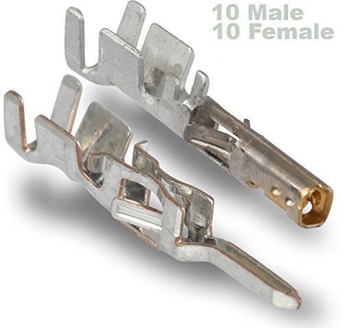Molex Micro-fit 3 0 Dual Row 4 Circuits Male Female Receptacle Plug W Terminal Sockets Pack Of 5 Set