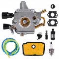 Carburetor Carb Rebuild Kit Fits For Stihl Ms194 Ms194t Chainsaw Air Filter Spark Plug Replace 1137-120-0621 