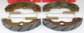 Quality Grooved Front Rear Brake Shoes Springs Set For The Honda 2000-2006 Trx 350 Rancher Atv 