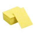 Soldering Sponge 1 97 X 38 Rectangle Replacement Welding Iron Tip Cleaning Pads Special High Temperature Yellow 15pcs 