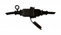 Satco S8020 12-light 24 Foot Outdoor Led String Light Set 12 Watts 120 Volts 2700k 1200 Lumens White Black