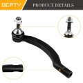 Ocpty New 2-piece Fit For 2001-2009 Volvo S60 S80 V70-2 Front Outer Tie Rod End Link Driver Passenger
