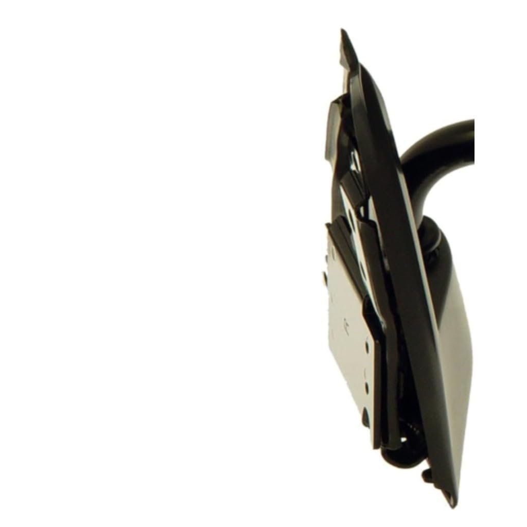 Passenger Side View Mirror For Gmc S15 1990 Black Plastic Housing Manual Adjustment Convex Clear Glass 15642572