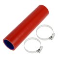 Straight Coupler Silicone Hose With Clamps 1 65 In Id 7 87 Length 0 Degrees 4 Ply 5mm Thick Air Intake Turbo Intercooler Piping 