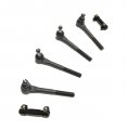 Partsw 6 Piece Kit Front Outer Inner Tie Rod Ends And Adjusting Sleeves Fits Cadillac Escalade 1999-2000 Chevrolet Astro 