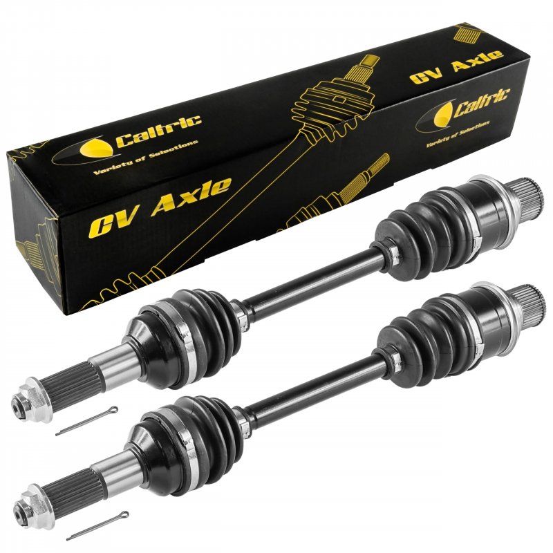 Caltric Rear Right And Left Complete Cv Joint Axles For Yamaha Kodiak 400 Yfm400fa 4wd 2005 2006