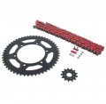 Red O Ring Chain Sprocket Black Kit 13 52 120l Fits 1999 Yamaha Yz400f