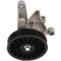 Ac Compressor Bypass Pulley 348 For Jeep Grand Cherokee 3 7l 5 6 1l 20 2007 And Commander 3 4 2006 5 Grooves 