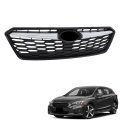 Front Bumper Plastic Grille Painted Black Grill Replacement For 2017 2018 2019 Impreza 