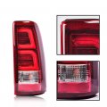 G-plus Led Tube Tail Lights Pair Compatible With Chevy Silverado 1500 2500 Hd 1999-2002 Fit Gmc Sierra 99-06 Driver Passenger