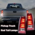 G-plus Led Tube Tail Lights Pair Compatible With Chevy Silverado 1500 2500 Hd 1999-2002 Fit Gmc Sierra 99-06 Driver Passenger