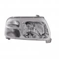 Headlightsdepot Chrome Housing Headlight For Suzuki Grand Vitara Xl-7 Includes Right Passenger Side Headlamp 