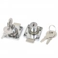 Uxcell Wardrobe Cabinet Mailbox Drawer 19x22mm Cylinder Lock 2pcs W Keys