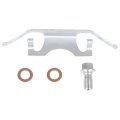 Rear Left 18b5300 Brake Calipers Set Silver 1pc For Dodge Durango 2011-2018 Jeep Grand Cherokee