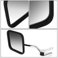 Auto Dynasty Ch1320147 Ch1321147 Pair Oe Style Manual Side View Door Mirror For Jeep Cj6 Cj3 Cj5 60-75 