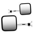 Auto Dynasty Ch1320147 Ch1321147 Pair Oe Style Manual Side View Door Mirror For Jeep Cj6 Cj3 Cj5 60-75