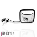 Auto Dynasty Ch1320147 Ch1321147 Pair Oe Style Manual Side View Door Mirror For Jeep Cj6 Cj3 Cj5 60-75