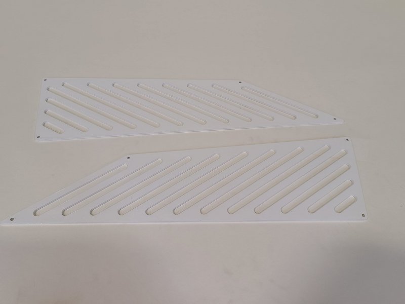 Axiom Side By Polaris Rzr Xp Turbo Intake Cover Gloss White