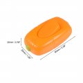 Uxcell Inline Cord Switch Ac 250v 6a On-off Dpst Control Feed-through Rocker For Bedroom Table Lamp Desk Light Orange