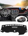 Cartist Dash Cover Custom Fit For Jeep Cherokee 2014 2015 2016 2017 2018 2019 2020 2021 Accessories Dashboard Mat Non-slip Pad 