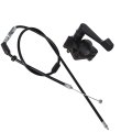 Carburetor Thumb Throttle Cable 20-26mm Replacement For Honda Atc70 Atc90 Atc110 Fourtrax 70 Sportrax 90 1976-2008 