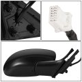 In1321114 Factory Style Passenger Right Side Mirror Manual Folding Power Adjust Heated Glass Memory Compatible With Infiniti