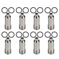 8 X Injector Cup And O-rings Replacement For Gm 6 6l Duramax 2001-2004 Chevy 2500 3500