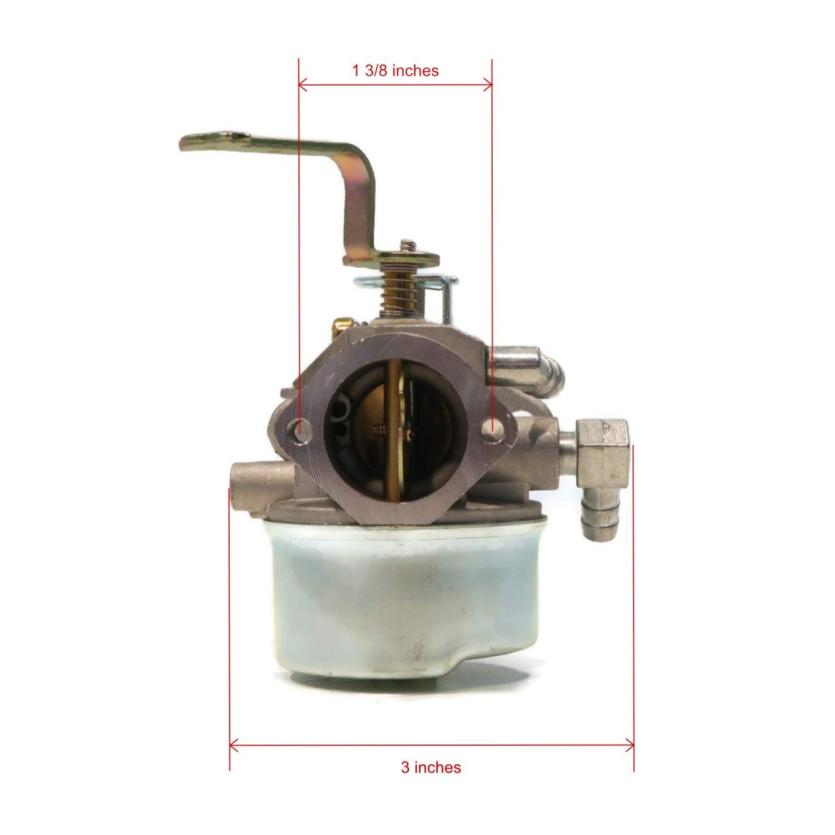 Carburetor With Gasket For Tecumseh Hm80-155477s Hm80-155481s And Hm80-155482s