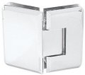 Crl Cologne 045 Series Satin Chrome 135176 Glass-to-glass Hinge 