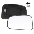 Car Rearview Left Driver Side Heated Mirror Glass Replacement With Backing Plate For Nissan Tiida 2007-2012