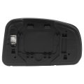 Car Rearview Left Driver Side Heated Mirror Glass Replacement With Backing Plate For Nissan Tiida 2007-2012
