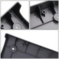 Factory Style Front License Plate Mounting Bracket Compatible With Santa Fe 10-12 Matte Black