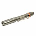 Hqrp Pen Style Flashlight Blacklight For Night Club Hand Stamp Screening Reading Invisible Fluorescent Inks 365 Nm