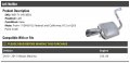 Left Driver Side Muffler Compatible With 2010-2011 Nissan Maxima 3 5l V6 From 11 2009-8 2010