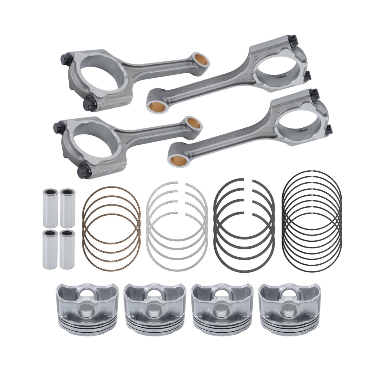 Connecting Rod And Piston Ring Set Replacement Forte 2014-2015 For Elantra 2012-2016