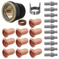 Ipt60 Plasma Consumables 23pcs 0 045 For Arccaptain Cut55 Non-hf Mp Cut60 Cutting Torch 50-60a