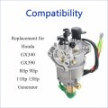 16100-z5l-f11 Carburetor With Solenoid For Honda Gx240 8hp Gx340 11hp Gx390 13hp Engine Eb5000x Eb6500x Eb6500sx Em5000sx