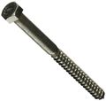 Hillman 832090 1 2 X 6-inch Stainless Steel Hex Lag Screws 25-pack 