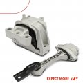 A-premium Engine Motor Mount And Transmission Kit Compatible With Audi Tt Quattro 2008-2009 3 2l Coupe 2-pc Set