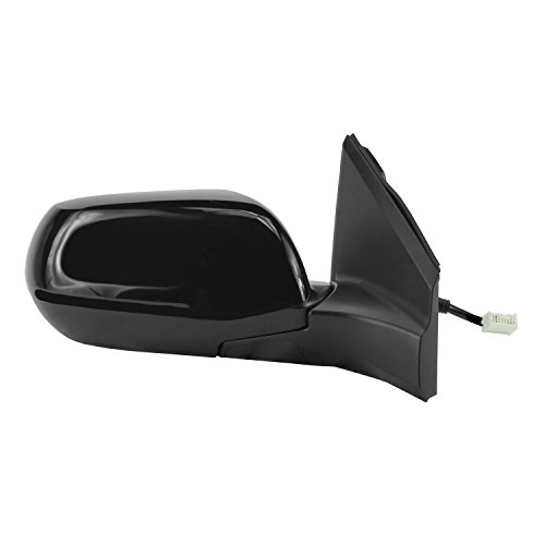 Passenger Side Mirror For Honda Cr-v Ex Model Textured Black With Ptm Cover Power Adjustable And Foldaway Right Hand Rh