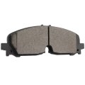 Front D2371 Ceramic Disc Brake Pad Set With Hardware For Acura Zdx Buick Enclave Cadillac Xt5 Xt6 Lyriq Chevrolet Blazer