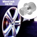 X Autohaux Abc3 14pt Car Wheel Lock Lug Nut Anti Theft Screw Removal Key For Vw Audi